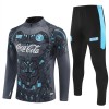 SSC Napoli Trainings Sweatshirt Quarter-zip 2025-26 Zwarte - Heren